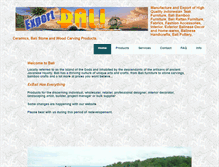 Tablet Screenshot of exbali.com